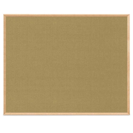 United Visual Products Wood Combo Board, 36"x48", Cherry/Black Porcelain & Cork UVDECORK4836OAK-CHERRY-BLKPORC-CORK